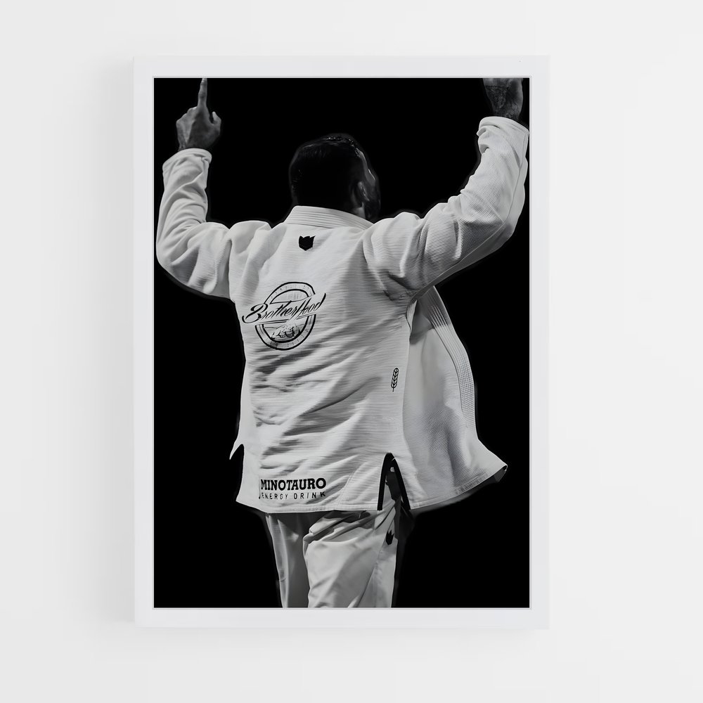 Poster Leandro Martial – affiche Jiu-jitsu brésilien (vue 3)